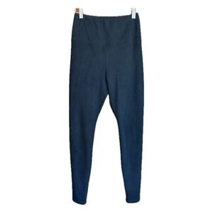 Aritzia Wilfred Free Daria Vegan Suede Black Legging Ladies Size Small